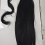 Must Hobusesaba juuksepikendus pikkus 60 cm (foto #2)