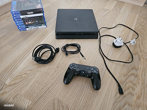 Sony Ps4 SLim 4 + 3 игры playstation 4 пс4 слим (1 фото из 1)