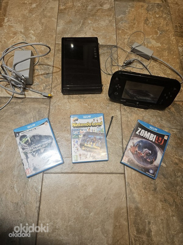 Nintendo Wii U 32GB +3 mängu