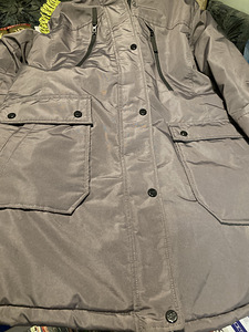 Lillakaspruun veekindel pikk talvejope L -XL (6 foto / 6)