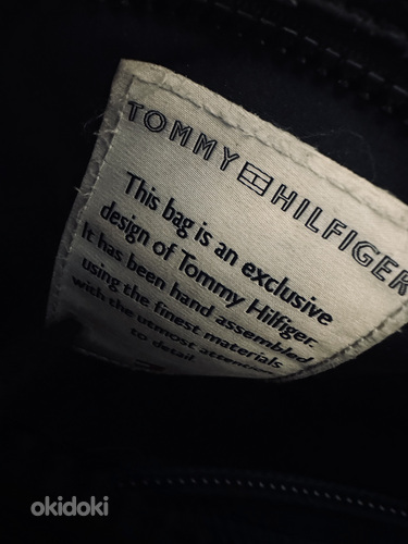 Meeste Tommy Hilfiger nahast kott / Кожанная сумка TH (фото #4)