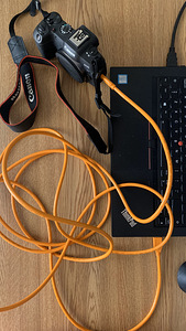 Kaabel TetherPro USB 3.0 to USB-C 4.6m Orange (2 foto / 2)