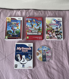 Nintendo wii konsool ja 6 mängu (3 foto / 6)