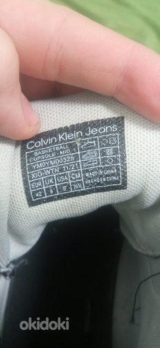Calvin Klein Jeans Basketball Cupsole Mid tossud s 42 (foto #2)