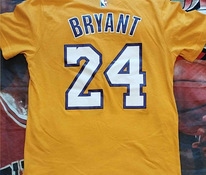 Баскетбольная футболка Kobe Bryant, lakers, nba