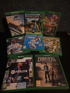 Xbox One 500GB + eraldi mängud (Minecraft, FIFA jne) (2 foto / 3)