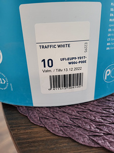 Plaatide vuugisegu valge, 6 kg Kiilto (2 foto / 2)