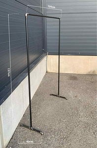 Riidestange metallist (1 foto / 3)
