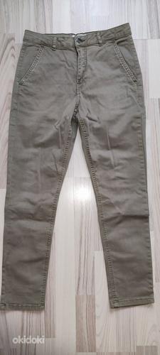 Женские брюки цвета хаки с.м. (фото #2)