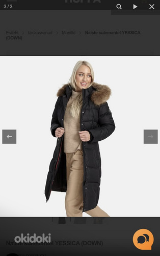 Talvemantel Huppa