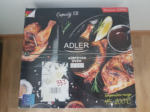 Аэрогриль/мини-печь Adler AD-6309 (3 фото из 4)