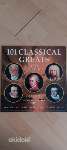 2 cd plaadi komplekti -- klassika