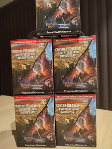 Dungeons & Dragons Baldur’s Gate'i seikluste miniatuuride ko (1 foto / 1)