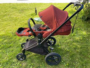 Cybex priam lux all-terrain autumn gold komplekt 3 in 1 + is (6 foto / 9)