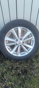Диски Nissan + летние шины 17" (2 фото из 8)