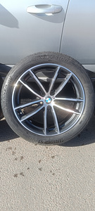 Стиль 662M 18" оригинальные диски BMW с летними шинами (3 фото из 9)