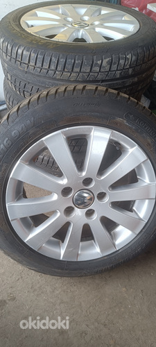 5x112 Borbet 16" veljed suverehvidega