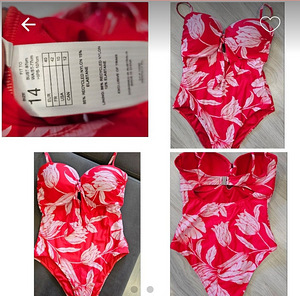 Seafolly ujumistrikoo s 38-40( korv 75D-E- või 80C) (2 foto / 3)