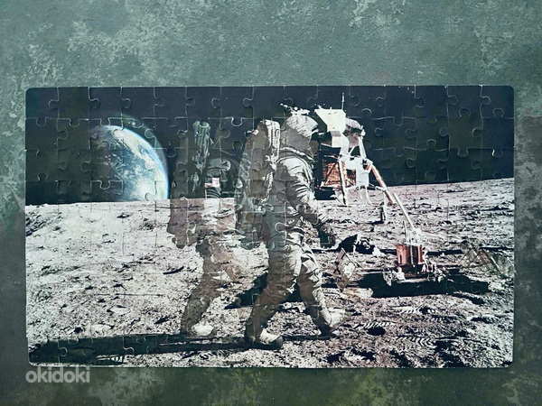 Пазл 3д переливающийся "Лунная прогулка" (фото #6)