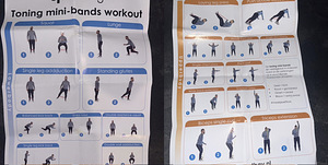 Эластичные ленты комплект Fitness loop (3 фото из 3)
