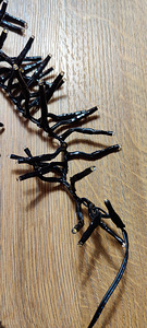 Garland 384 LED, 8 valgusefekti, soe valgus, koju (7 foto / 8)