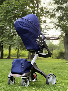 Продам коляску STOKKE XPLORY X, королевский синий + аксессуа (5 фото из 10)