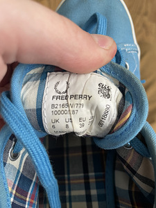 Fred perry ботинки винтаж