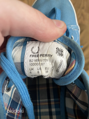 Fred perry ботинки винтаж (фото #1)