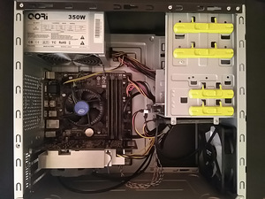 I5-4570/B85/8GB/SSD 240GB/HDD 500GB/Nvidia P106-090 6GB (7 foto / 9)