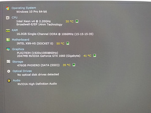 Xeon E5-2630v4/X99/16GB RAM/SSD 512GB/GTX 1660 OC 6GB (2 foto / 10)