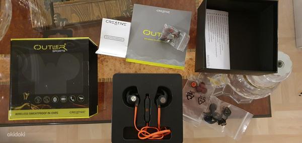 Creative Outlier Sports Orange APTX Wireless Headphones (foto #6)