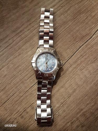 Женские часы tAG Heuer AQUARACER с сапфировым стеклом и бриллиантами (фото #1)
