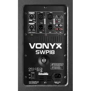 Vonyx SWP18 PRO Active subwoofer 18" / 1200W Basskõlar (2 foto / 2)