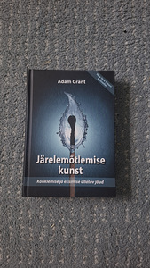 Raamat "Järelemõtlemise kunst" (1 foto / 1)