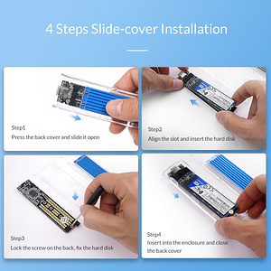 M.2 NVME adapter, USB 3.2 Gen 2 (3 foto / 5)