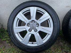 Литые диски Audi + шипованные шины 225/50 R17 (3 фото из 10)