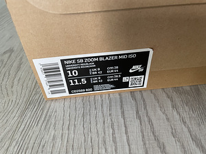 Nike SB Zoom Blazer Mid ISO RED (2 foto / 4)