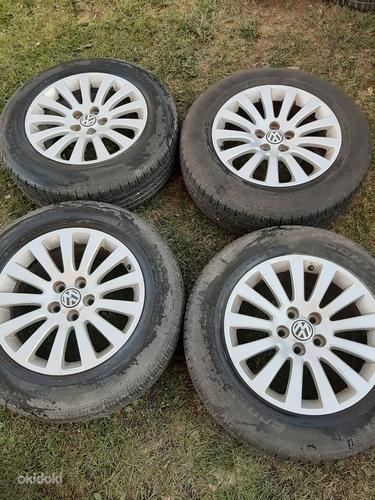 235/65R18 VW touareg,T5,T6, Amarok литые диски 5x120 (фото #1)