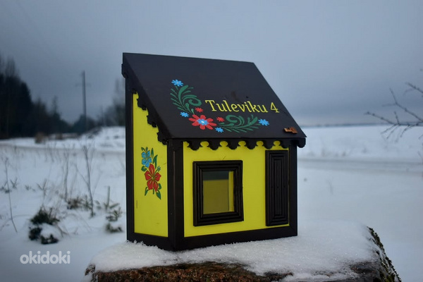 Puidust käsitöö postkast