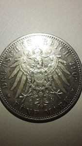 5 марок 1902 Серебро (1 фото из 2)