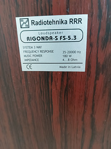 Radiotehnika RIGONDA-S FS-5.3 (3 foto / 3)