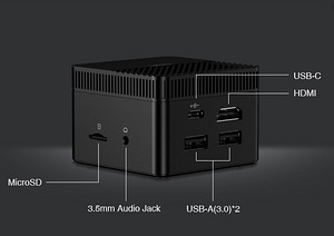 Mini pc - väike meediarvuti koos Bluetooth klaviatuuriga (4 foto / 4)