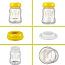 Новые бутылочки для грудного молока с герметичными крышками (фото #2)
