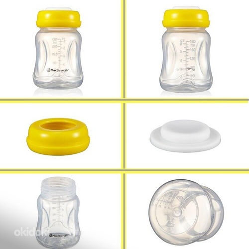 Новые бутылочки для грудного молока с герметичными крышками (фото #2)