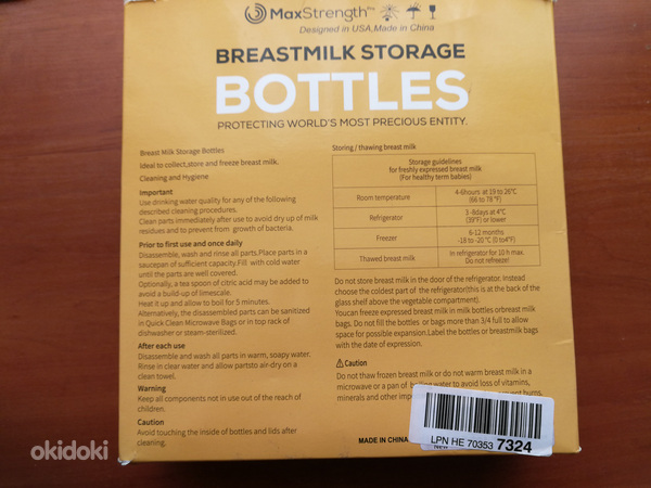 Новые бутылочки для грудного молока с герметичными крышками (фото #5)