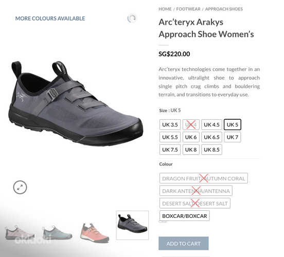 Женская обувь 38 размер SCARPA и Arc'teryx