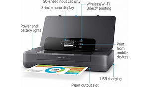 HP OfficeJet 200 Mobile Printer (2 foto / 4)