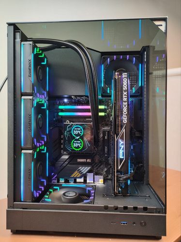 Mänguarvuti Ryzen 7 5700X + RTX 5060 Ti 8GB + 32GB RGB