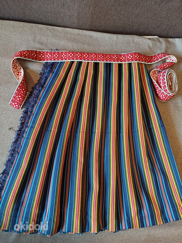 Эстонская народная юбка длиной 35 см. (фото #2)