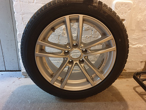 4X BMW F10, F11 talverehvid 225/50 R17 velgedel (3 foto / 5)